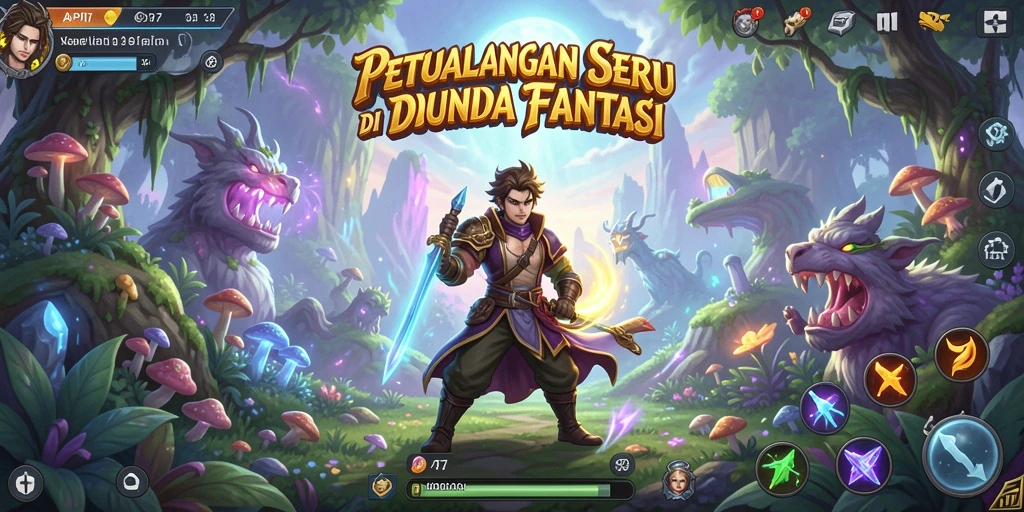 Tampilan gameplay API77 yang menampilkan petualangan seru dan grafis menawan.