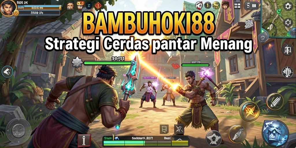 Tampilan gameplay seru dengan aksi strategi yang menegangkan.