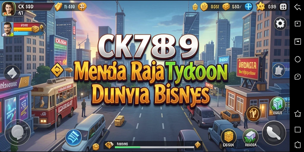 Screenshot CK789 menampilkan momen seru dalam gameplay Tycoon.