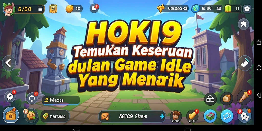 Tangkapan layar HOKI9 menampilkan gameplay menarik dalam genre Idle.
