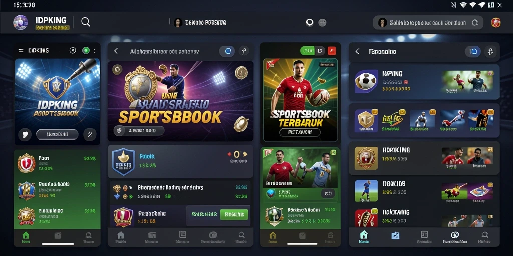 Tampilan gameplay IDPKING yang menarik dengan berbagai pilihan taruhan.