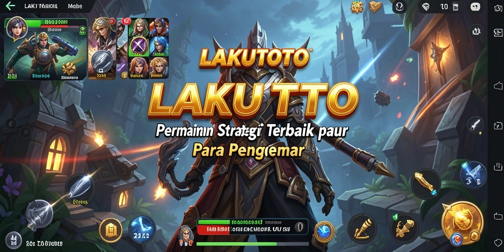 Tampilan gameplay LAKUTOTO yang menegangkan dan penuh strategi.