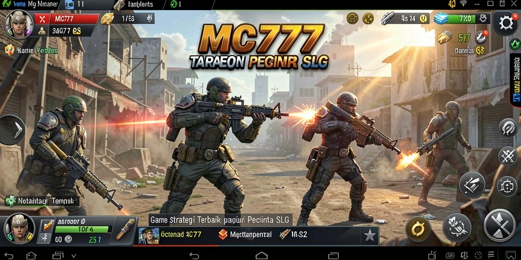 Screenshot gameplay SLG menarik dari MC777.