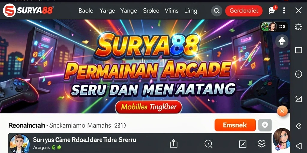 Tampilan gameplay seru dari SURYA88 yang penuh aksi dan tantangan.