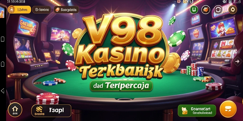Tampilan gameplay Kasino V98 yang menarik dan interaktif.