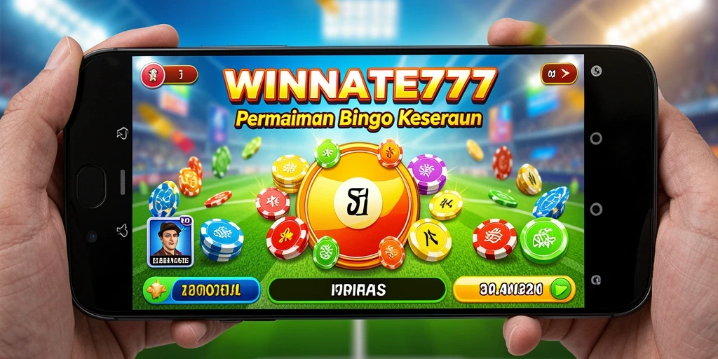 Tampilan permainan Bingo yang seru dan menarik di WINRATE777.
